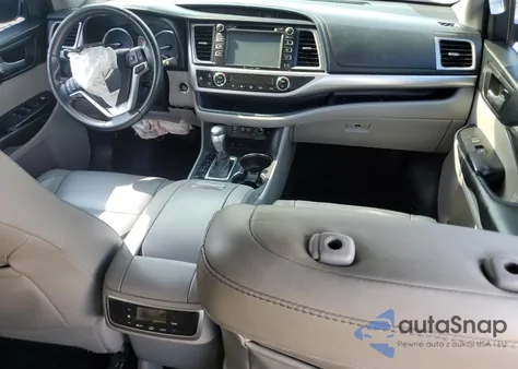 2018 Toyota Highlander Xle из США, поврежденный, VIN 5TDKZRFH5JS287401